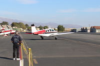 N505TT @ SZP - 1972 Beech A36 BONANZA, Continental IO-520 285 Hp, taxi to Rwy 22 - by Doug Robertson