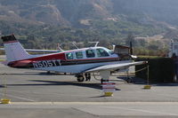 N505TT @ SZP - 1972 Beech A36 BONANZA, Continental IO-520 285 Hp, at SZP Fuel Dock - by Doug Robertson