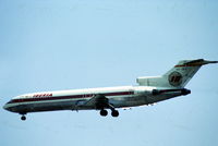 EC-CAJ @ EHAM - Iberia Boeing 727-256 on approach to Schiphol airport, the Netherlands, 1982 - by Van Propeller