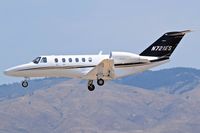 N721ES @ KBOI - Landing RWY 28L. - by Gerald Howard