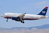 N801AW @ KBOI - Landing RWY 28L. - by Gerald Howard
