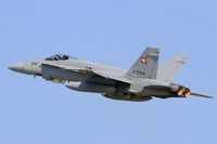 J-5014 @ LFRJ - Swiss Air Force McDonnell Douglas FA-18C Hornet, Take off rwy 26, Landivisiau Naval Air Base (LFRJ) Tiger Meet 2017 - by Yves-Q
