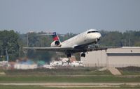 N452SW @ DTW - Delta Connection - by Florida Metal