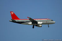 N350NB @ KJFK - Airbus A319-114 - Northwest Airlines  C/N 1819, N350NB - by Dariusz Jezewski www.FotoDj.com