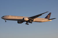 HZ-AK40 @ EGLL - On approach. - by Howard J Curtis