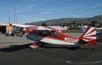 N52245 @ KRHV - Locally-based 1975 Bellanca 8KCAB @ Reid-Hillview Airport (San Jose), CA - by Steve Nation