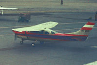OE-DED @ LSZH - Parked at Zurich-Kloten Airport 1965.Scanned from a negative. - by sparrow9