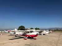 N92845 - red and white cessna c 172 - by Dany Abraham