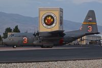 92-1533 @ KBOI - Returning to the NIFC ramp after a mission. 153rd AW, WY ANG.