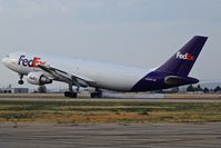 N743FD @ KBOI - Touch down on RWY 28L. - by Gerald Howard