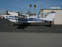 N7990T @ KRHV - Locally-based 1960 Cessna 175A @ Reid-Hillview airport (San Jose), CA (to new owner in Largo, FL 2007-08-10) - by Steve Nation