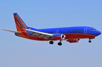 N636WN @ KBOI - Approach to RWY 10R. - by Gerald Howard