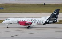 N336AG @ KFLL - SAAB 340B - by Mark Pasqualino