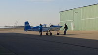 N9560U @ KDVN - Putting it away - by Floyd Taber