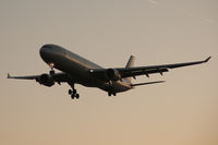 N278AY @ EGLL - Dawn arrival. - by Howard J Curtis