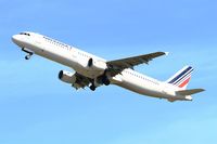 F-GTAO @ LFBD - Airbus A321-211, Take off rwy 23, Bordeaux-Mérignac airport (LFBD-BOD) - by Yves-Q