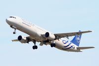 F-GTAE @ LFBD - Airbus A321-211, Take off rwy 23, Bordeaux-Mérignac airport (LFBD-BOD) - by Yves-Q