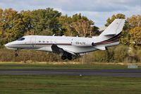 CS-LTC @ EGLF - CS_LTC - Netjets Europe 680A Citation landing on 24 at Farnborough - by dave226688