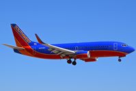 N655WN @ KBOI - Landing RWY 10R.