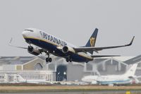 EI-DLC @ LFBD - Boeing 737-8AS, Take off rwy 23, Bordeaux Mérignac airport (LFBD-BOD) - by Yves-Q