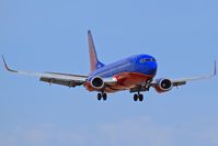 N655WN @ KBOI - Approach to RWY 10R. - by Gerald Howard