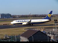 EI-DYZ @ EGBB - Lining up on runway 33 at Birmingham Airport.
