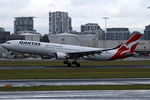 VH-QPF @ YSSY - ONTO A WET 16R - by Bill Mallinson