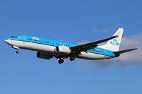 PH-BXI @ EGLL - On approach - by Howard J Curtis