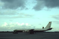 9G-ACX @ EHRD - West Africa Airline Boeing 707-336C on the platform of Rotterdam Zestienhoven airport, the Netherlands, 1983
