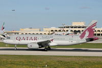 A7-MBK @ LMML - Airbus ACJ320 A7-MBK Qatar Airways - by Raymond Zammit