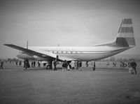 G-ARRV - From Woodford Open Day, September 1964, before ropes, barriers and fences became the norm and you were trusted not to walk off with a souvenir. - by Goat66