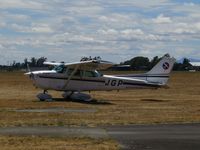 ZK-JGP @ NZHN - on club grass apron - by magnaman