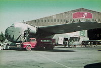 ZK-CRK @ NZWB - ex Pakistan Air Force S4406 being prepared for service with SAFE AIR as ZK-CRK at Woodbourne NZ in 1966 - by Arthur Scarf