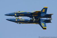 161963 @ KOQU - F/A-18A Hornet 161963 C/N 0178 from Blue Angels Demo Team  NAS Pensacola, FL