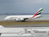 A6-EDE @ NZAA - just landed - by magnaman