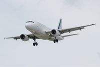 F-GRXF @ LFBD - Airbus A319-111, Short approach rwy 23, Bordeaux-Mérignac airport (LFBD-BOD) - by Yves-Q