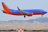 N398SW @ KBOI - Over the numbers on RWY 10R. - by Gerald Howard