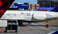 N988AT @ KATL - Pushback Atlanta - by Ronald Barker