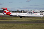 VH-YQS @ YSSY - TAXI FROM 34R - by Bill Mallinson