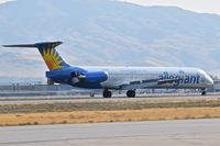 N414NV @ KBOI - Landing roll out on RWY 10R. - by Gerald Howard
