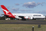 VH-OQI @ YSSY - TAXI FROM 34L - by Bill Mallinson