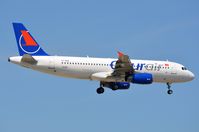 TC-ODA @ EDDF - Landing of Onur Air A320 - by FerryPNL