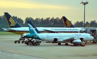 9V-SLF @ WSSS - Our 1st time with Silk. Stored 06/2015 - by JPC