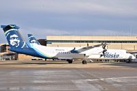 N447QX @ KBOI - Parked on the Alaska ramp. - by Gerald Howard