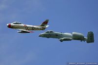 N186FS @ KYIP - Canadair F-86E Mk.VI Sabre  C/N 1461 - Ed Shipley, N186FS - by Dariusz Jezewski www.FotoDj.com