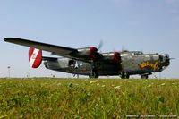 N224J @ KYIP - Consolidated Aircraft B-24J Liberator Witchcraft  C/N 44-44052, NX224J - by Dariusz Jezewski www.FotoDj.com