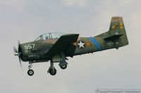 N28CU @ KYIP - North American T-28B Trojan  C/N 200302, N28CU
