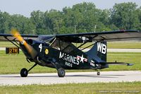 N6707C @ KYIP - Stinson L-5B Sentinel  C/N 44-16897, N6707C