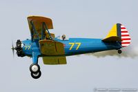 N79650 @ KYIP - Boeing E75N1 Stearman  C/N 75-5770 - Dave Groh, N79650