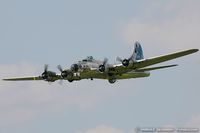 N9323Z @ KYIP - Boeing B-17G Flying Fortress Sentimental Journey  C/N 44-83514, N9323Z
